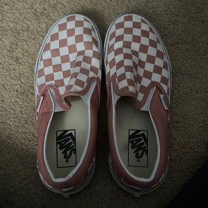 Checkered vans